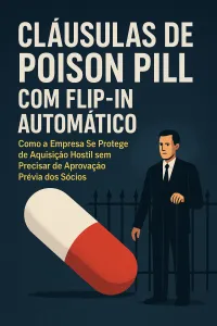 Imagem principal do artigo Cláusulas de Poison Pill com Flip-In Automático